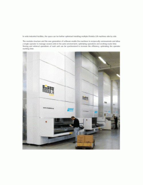 Kệ công nghiệp tự động Lift MC